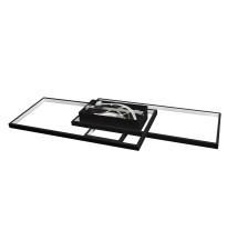 Żyrandol LED Galaxis Vela 83x36x8cm 90W czarny | LVT