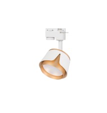 GX53 1-Phase Track Light, White + Gold | LVT
