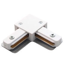 Łącznik szyna 1-faza typ L biały