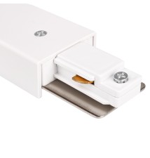 Łącznik szyna 1-faza typ | biały zasilany