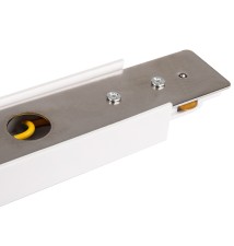 Łącznik szyna 1-faza typ | biały zasilany