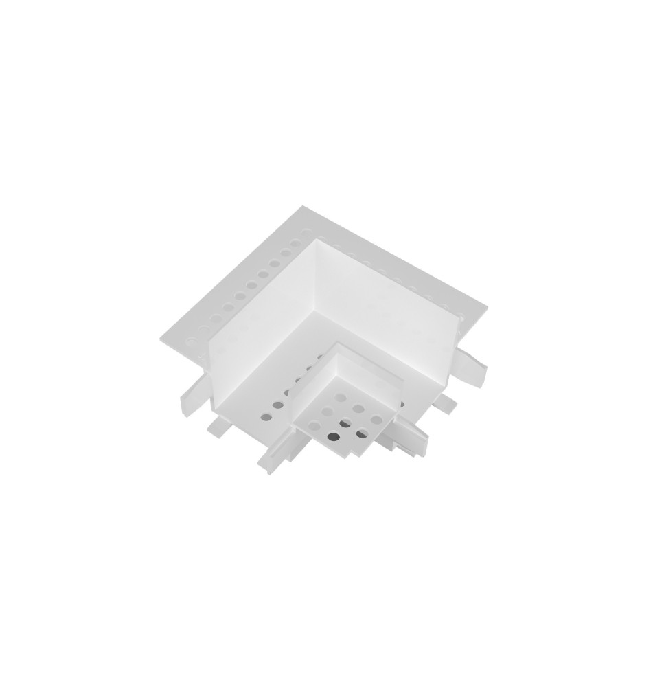 Profil łącznika Luxo 48V podtynkowy typ L biały