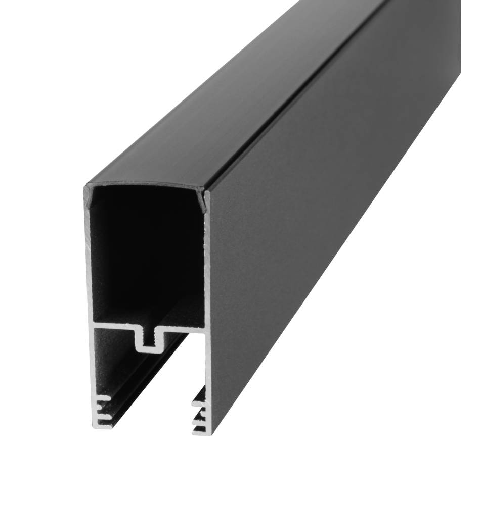 Profil do szynoprzewodu Luxo 48V natynkowy 2m czarny