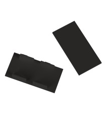 Luxo 48V Surface-Mounted Busbar Profile, 2 m, Black | LVT