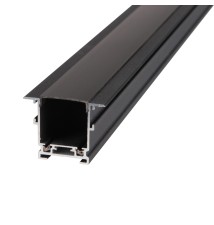 Szynoprzewód Luxo 48V podtynkowy ze środkiem 1m czarny