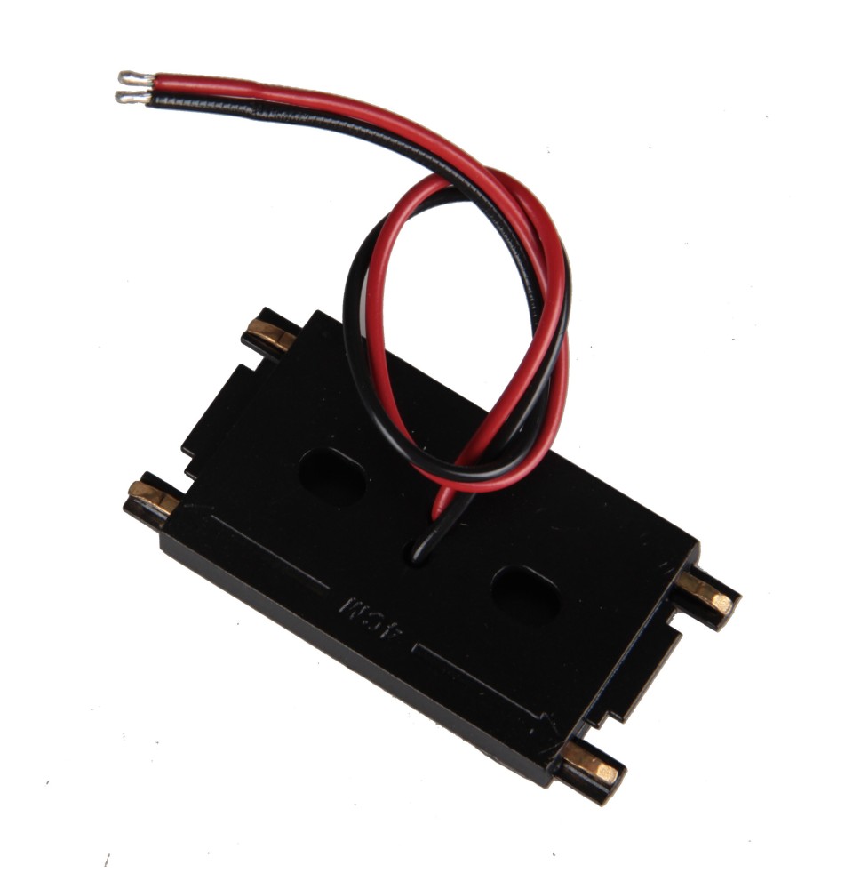 Łącznik Luxo 48V zasilający czarny