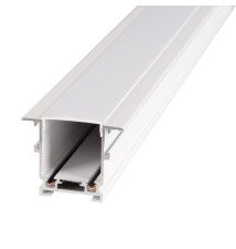 Szynoprzewód Luxo 48V podtynkowy ze środkiem 2m biały