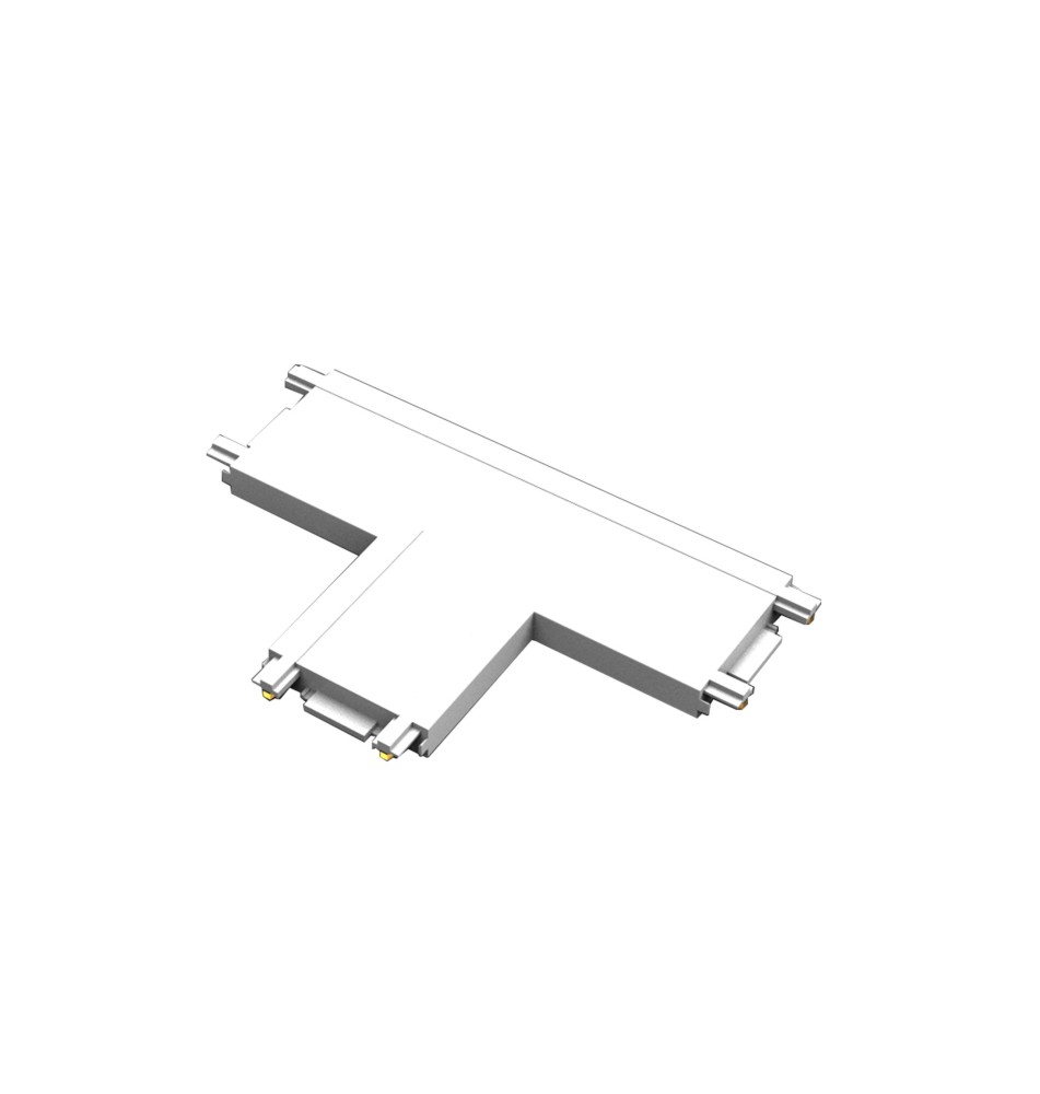 Łącznik Luxo 48V szyna natynkowy typ T biały