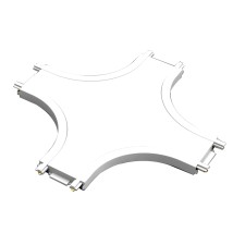 Łącznik Luxo 48V szyna natynkowy typ X biały