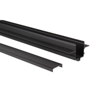 Profil do szynoprzewodu Luxo 48V podtynkowy 1m czarny