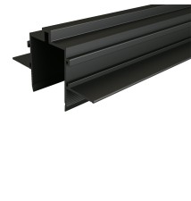 Luxo 48V Flush-Mount Busbar Profile, 2 m, Black | LVT
