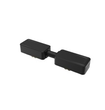 Łącznik Luxo 48V wpinany kabel prosty czarny | LVT
