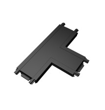 Łącznik Luxo 48V szyna natynkowy typ T czarny