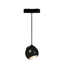Lampa LED Luxo 48V 10W 4000K Mars wisząca czarna