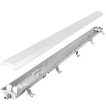120 cm 2x36W Clear 6500K LED Light Fixture | LVT