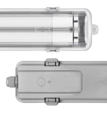 Oprawa LED 120cm 2x36W Clear 6500K LED | LVT