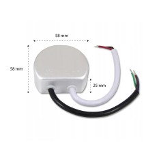 IP67 Flush-Mount LED Power Supply, 12V, 30W, 2.50A | LVT