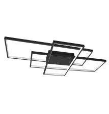 Żyrandol LED Galaxis Hydra 90x50x8cm 126W czarny | LVT