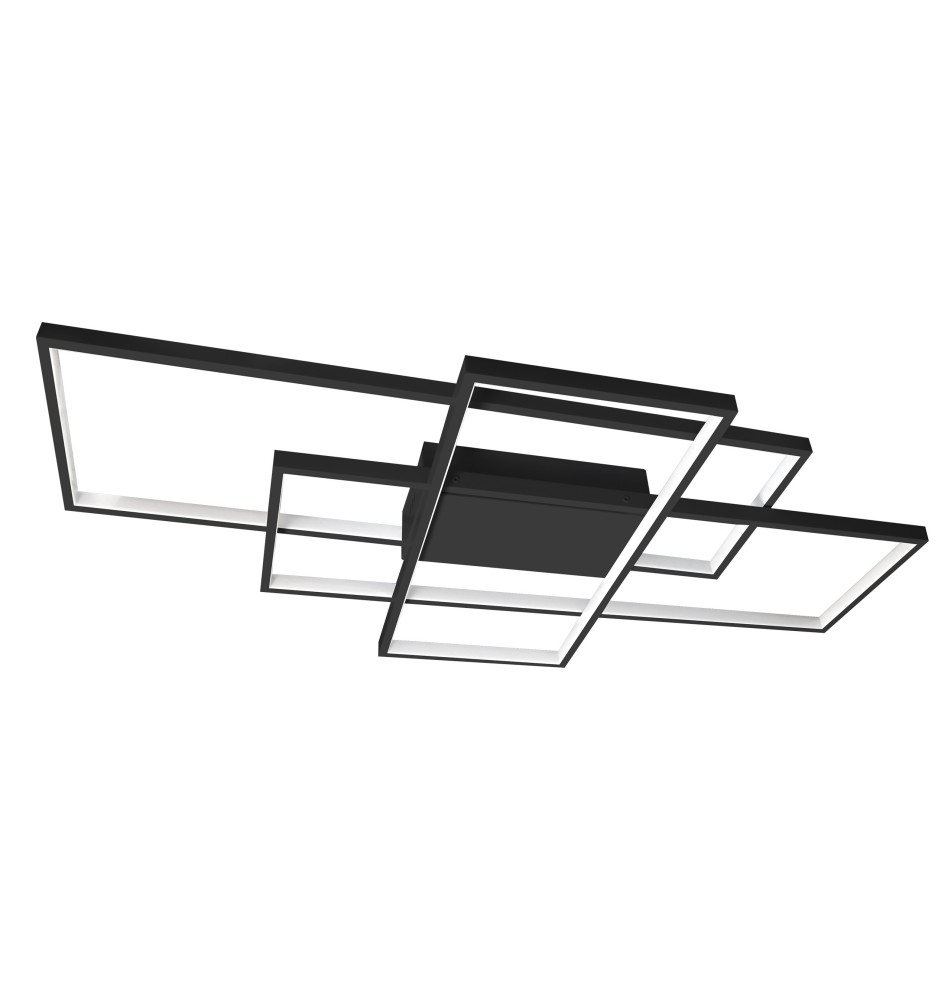 Galaxis Hydra LED Chandelier 90x50x8 cm 126 W, Black | LVT