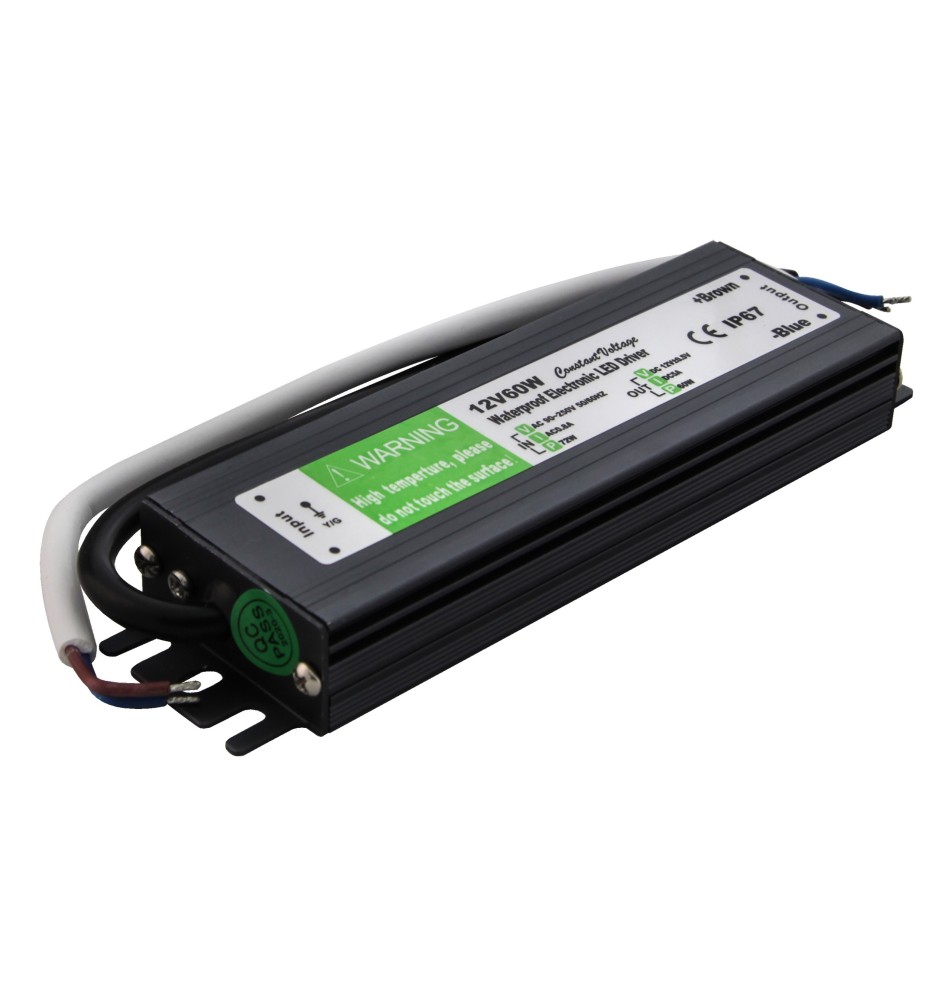 Zasilacz LED IP67 12V 60W 5A | LVT