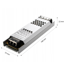 Zasilacz LED Flat 12V 100W 8,3A