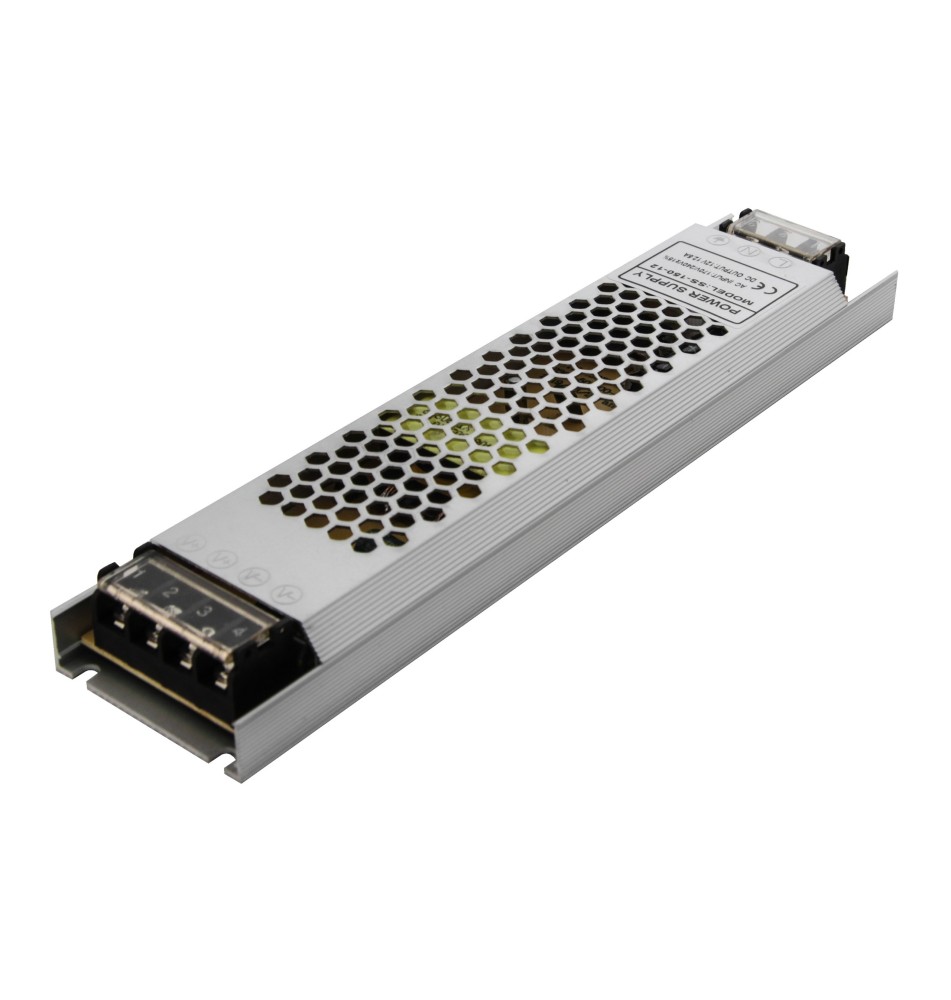 Flat 12V 150W 12.5A LED Power Supply | LVT