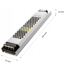 Zasilacz LED Flat 12V 150W 12,5A