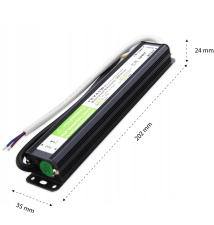 Zasilacz LED IP67 12V 45W 3,75A