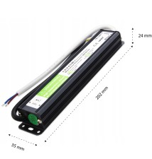 Zasilacz LED IP67 12V 45W 3,75A | LVT