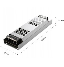 Zasilacz LED Flat 12V 120W 10A | LVT