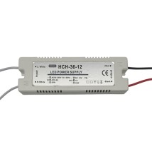 12V 36W 3A IP20 Plastic LED Furniture Power Supply | LVT