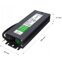 Zasilacz LED IP67 12V 100W 8,33A