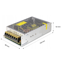 Zasilacz LED 12V 75W 6,25A