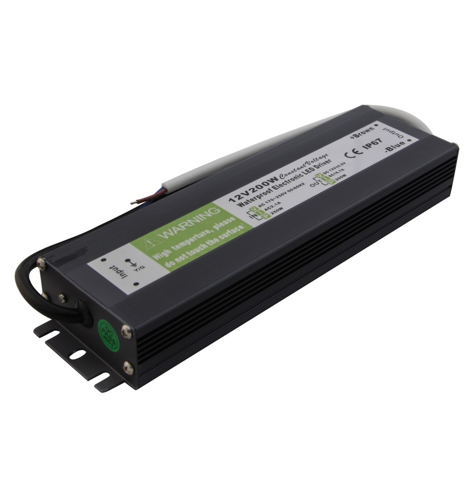 Zasilacz LED IP67 12V 200W 16,66A | LVT