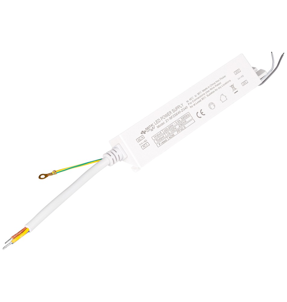 Zasilacz LED Stałoprądowy 72-160V 40W 290mA Fixo