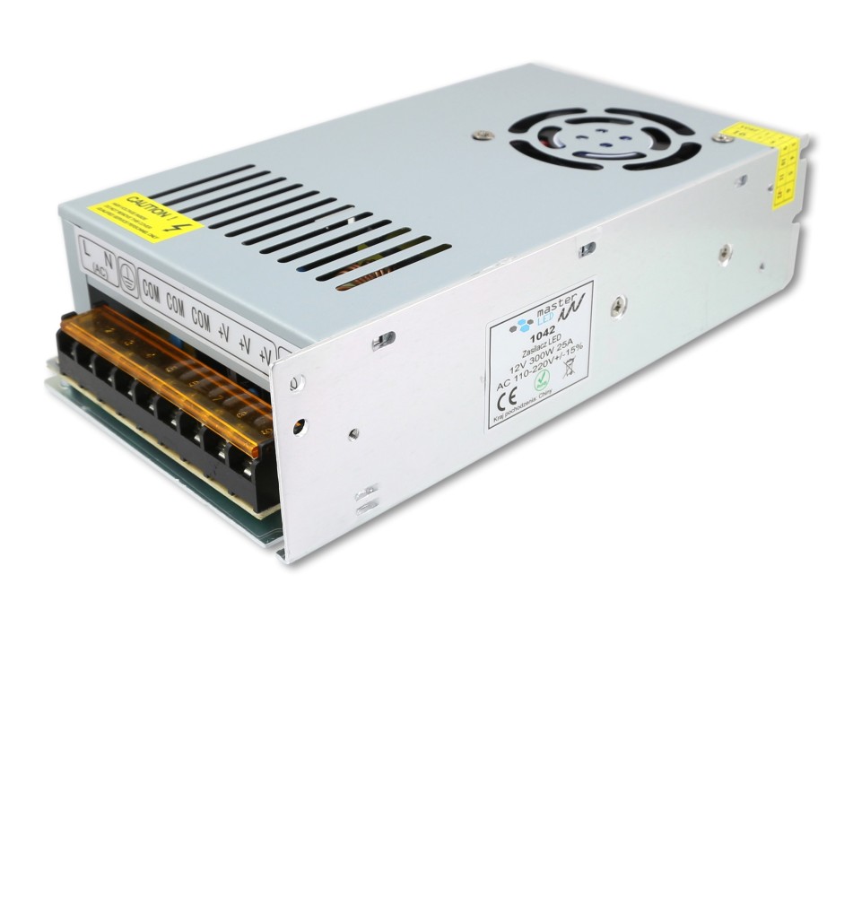 Zasilacz LED 12V 300W 25A