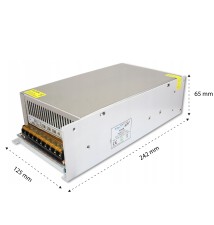 Zasilacz LED 12V 500W 41A | LVT