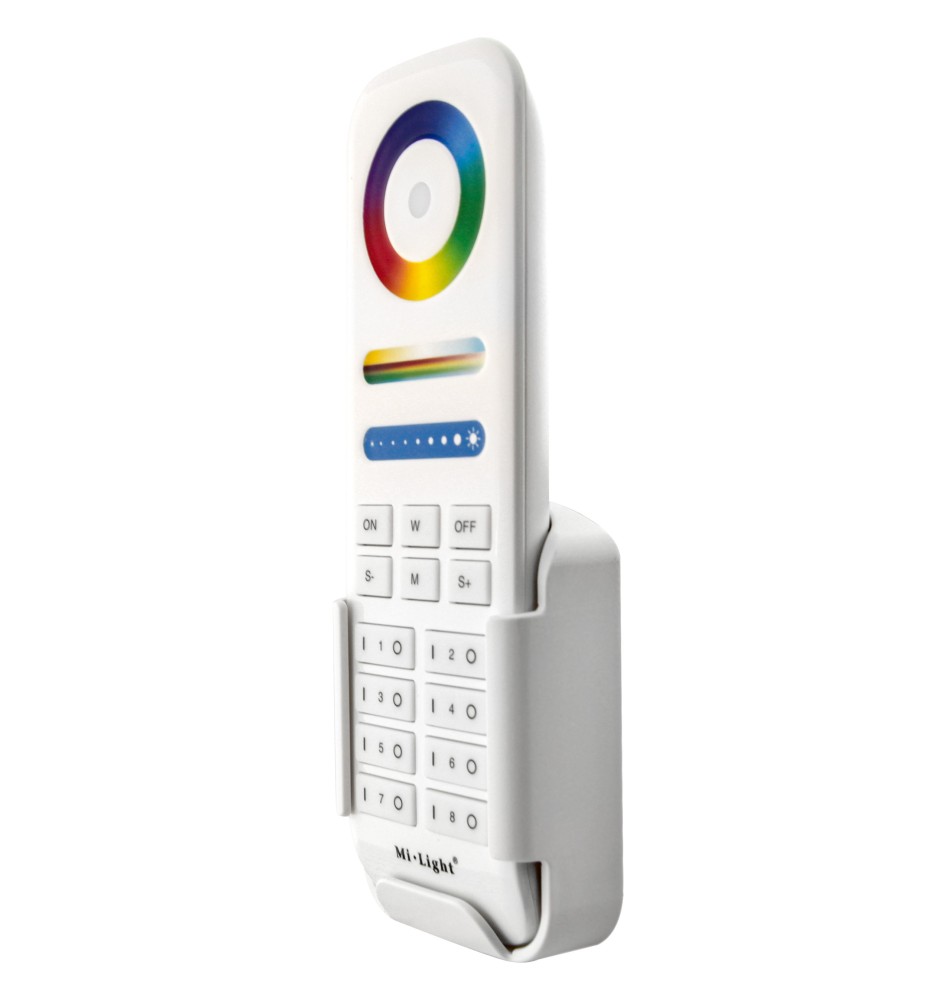 FUT089 8-Zone RGB+CCT RF Remote Control + Mount | LVT