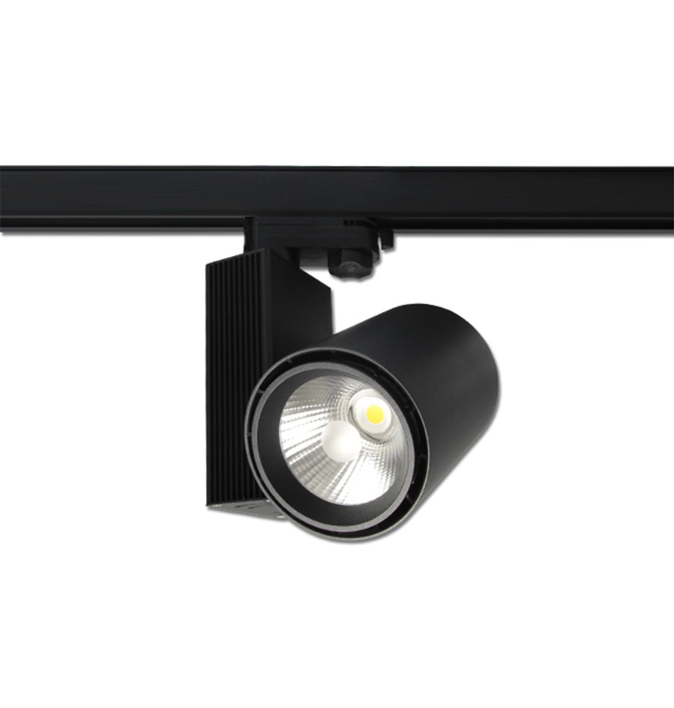 Reflektor LED szyna 3-fazy Oro 30W 4000K 24 czarny | LVT
