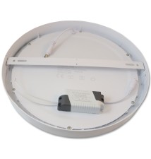 Panel LED natynkowy okrągły Proma 24W 4000K