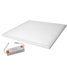 595x595 64W Lumio 5000K White LED Panel | LVT