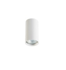 Lucerno GU10 Surface-Mounted Round White Light Fixture | LVT