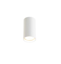 Lucerno GU10 Surface-Mounted Round White Light Fixture | LVT