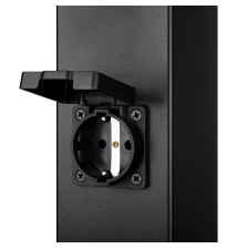 Lampa ogrodowa LED E27 Denver stojąca 60cm gniazdo