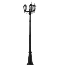 Lampa ogrodowa LED E27 Victoria stojąca x3 237,5cm | LVT