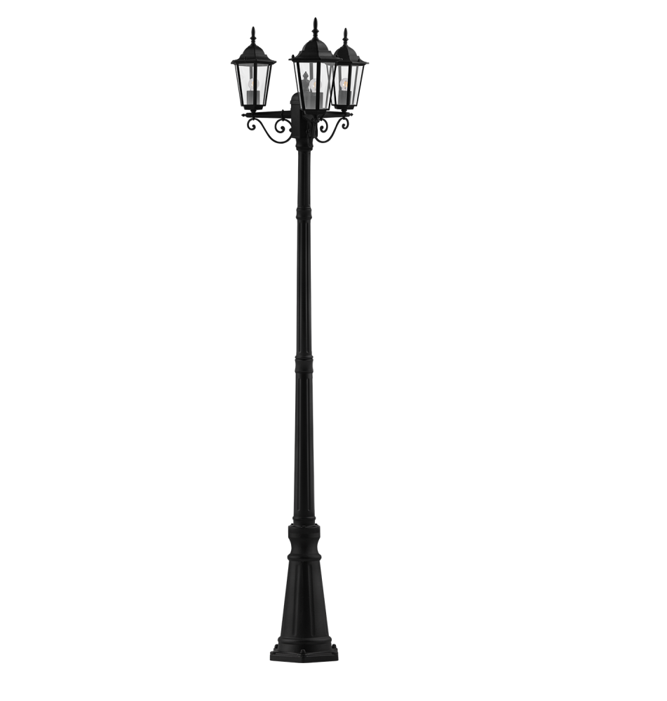 Lampa ogrodowa LED E27 Victoria stojąca x3 237,5cm