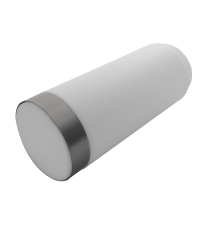 Klosz do lamp ogrodowych Manila srebrny 64mm