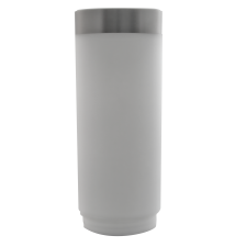 Klosz do lamp ogrodowych Manila srebrny 64mm