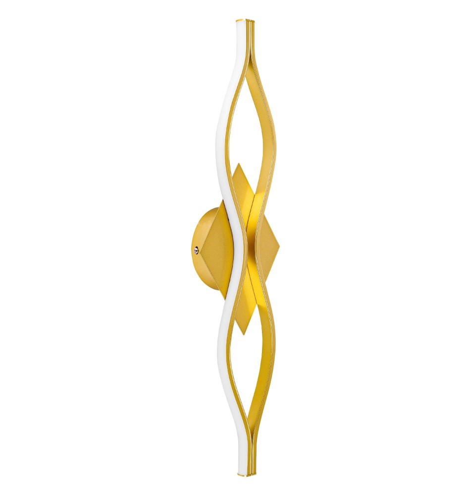 Bramis 16W 58cm Gold LED Wall Sconce | LVT