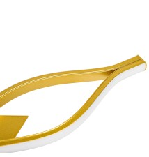 Kinkiet ścienny LED Bramis 16W 58cm złoty